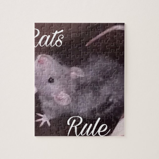 Rats Rule Jigsaw Puzzle (Vertical)