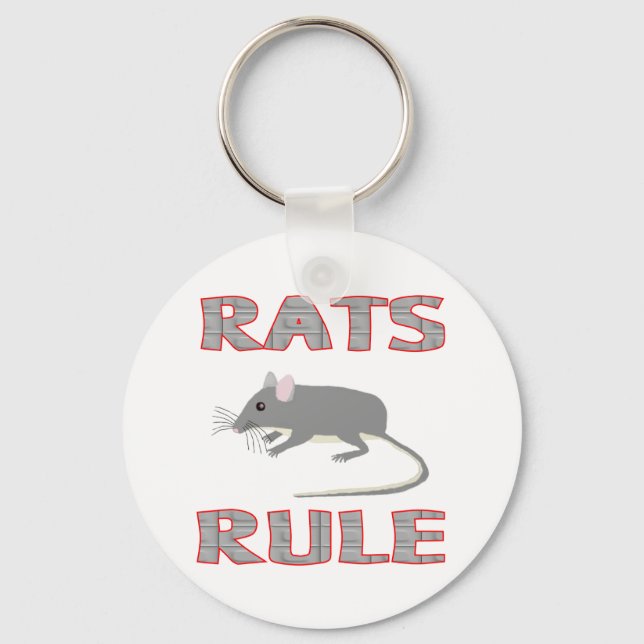 RATS RULE KEY RING (Front)
