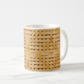 Rattan Weave Coffee Mug