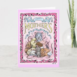 Rattie Mum Mother's Day card
