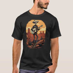 Rattle 'n' Strum, The Guitar-Slingin' Skeleton Cow T-Shirt