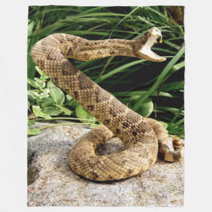 RATTLE SNAKE FLEECE BLANKET