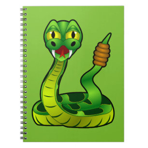 rattlesnake-159135 rattlesnake reptile snake toxic spiral notebook