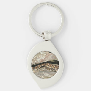 Rattlesnake at Shenandoah National Park Key Ring