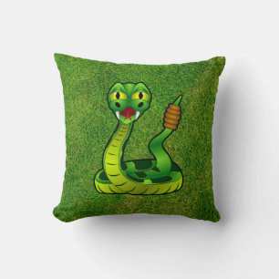 Rattlesnake Cushion