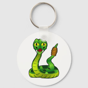 Rattlesnake Key Ring