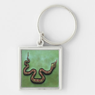 Rattlesnake Key Ring