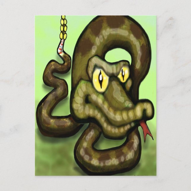 Rattlesnake Postcard (Front)