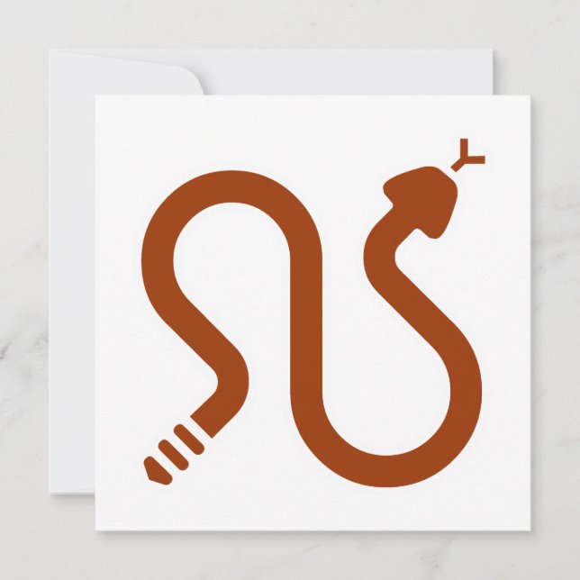 Rattlesnake Warning Sign (Front)