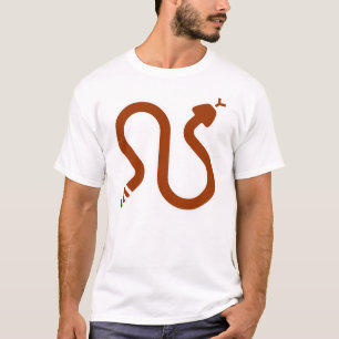 Rattlesnake Warning Sign T-Shirt