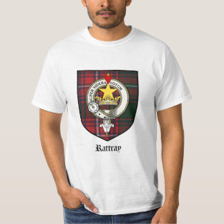 Rattray Clan Crest Badge Tartan T-Shirt