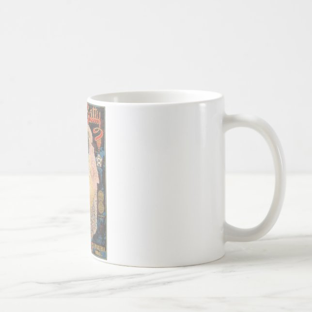 Ratty Batty Cigarette Paper 1910 Coffee Mug (Right)