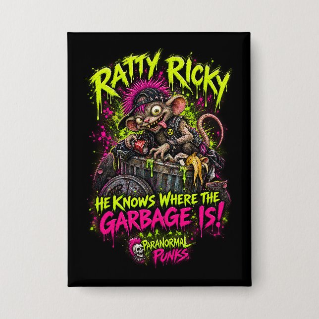 Ratty Ricky – Paranormal Punks (Front)