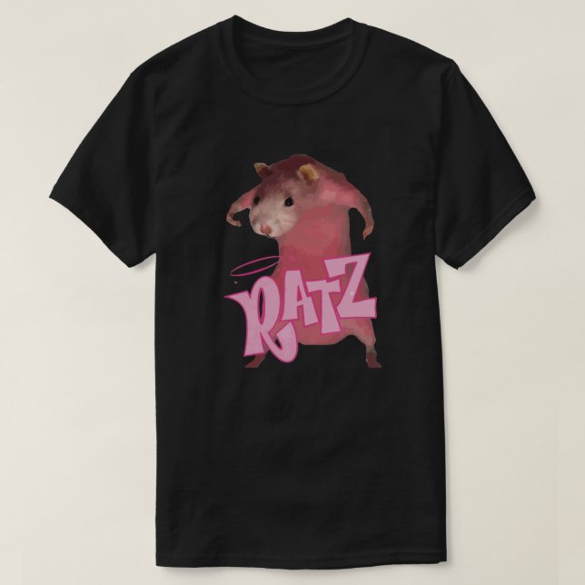 Ratz Pink Meme   T-Shirt (Design Front)