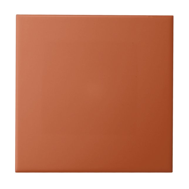 Raucously Orange Square Kitchen and Bathroom Tile (Front)