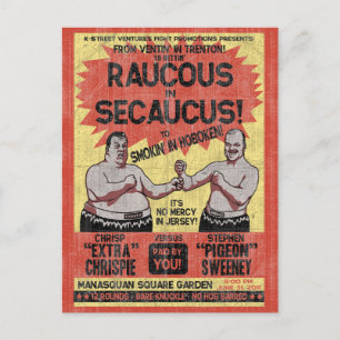 Raucus in Secaucus Postcard
