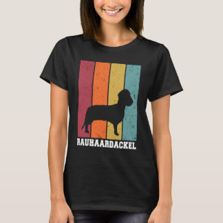 Rauhaardackel Vintage T-Shirt