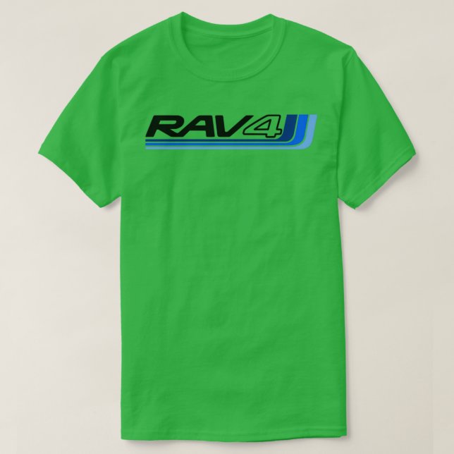 RAV4 Heritage Blues Artwork  T-Shirt (Design Front)