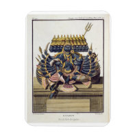 Ravana, demon king of Ceylon, from 'Voyage aux Ind