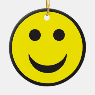 Rave Acid House Ceramic Tree Decoration