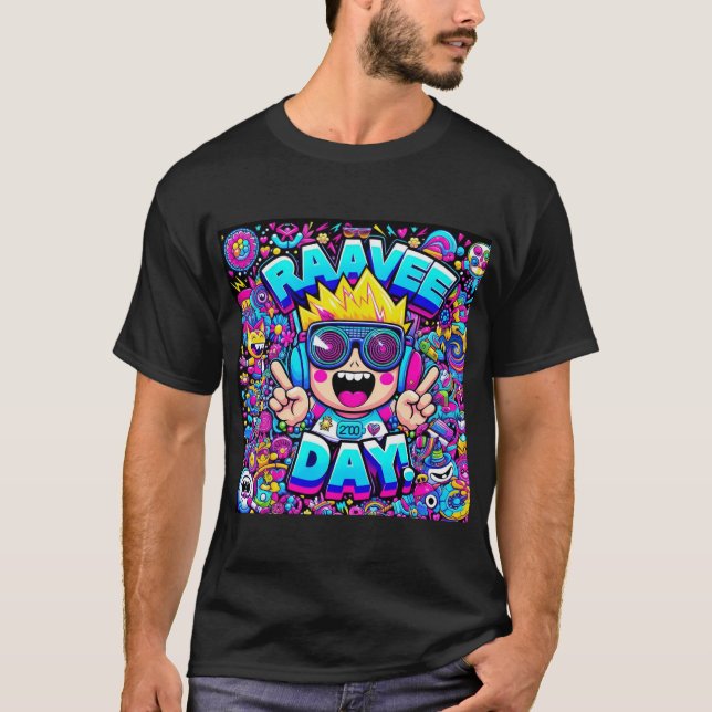 Rave Day! - Kandi Kid T-Shirt (Front)