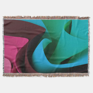 Rave Flow Movement Design Throw Blanket