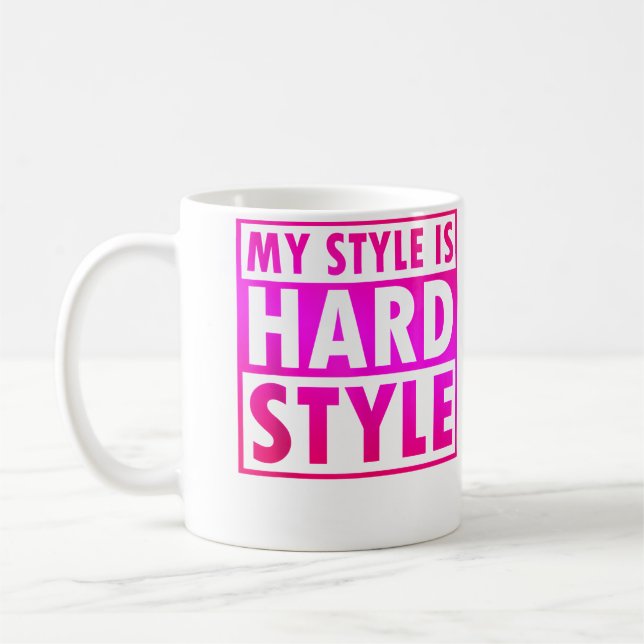 Rave Hard Edm Kandi Kid RawPlur Coffee Mug (Left)