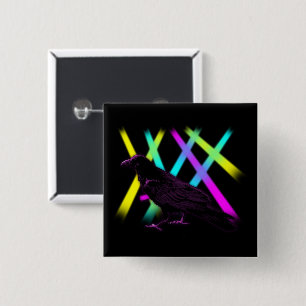 Rave-n 15 Cm Square Badge