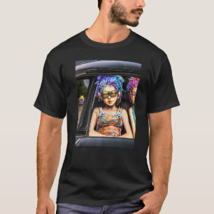 Rave Party Psychedelic EDM Trance Club DJ  7 T-Shirt