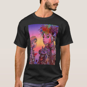 Rave Party Psychedelic EDM Trance Club DJ design_1 T-Shirt