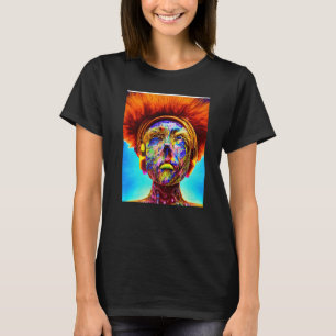 Rave Party Psychedelic EDM Trance Club DJ design P T-Shirt