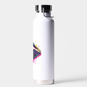 Rave Skull � EDM Party Skeleton DJ Water Bottle