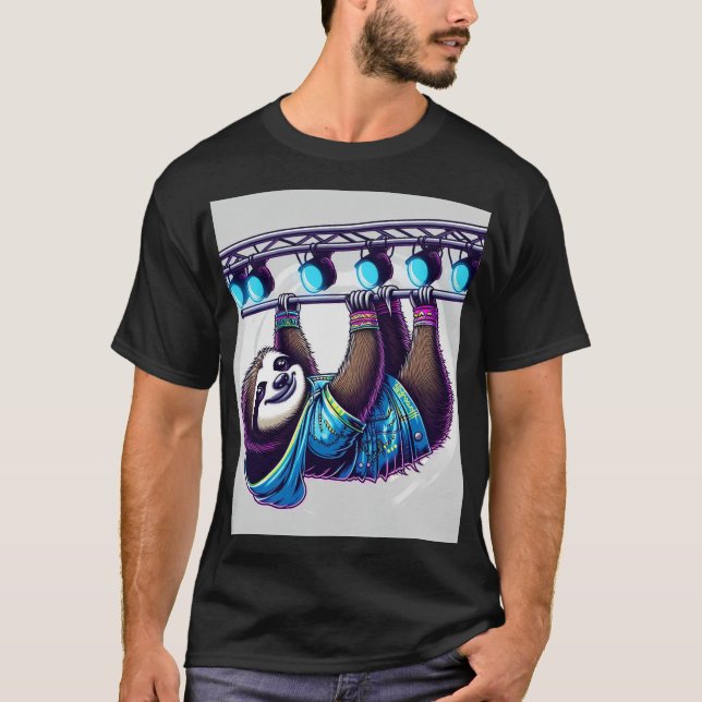 Rave Sloth - Rigger T-Shirt (Front)