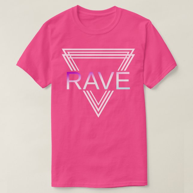Rave Techno House Party EDM Festival Goa Electro 3 T-Shirt (Design Front)