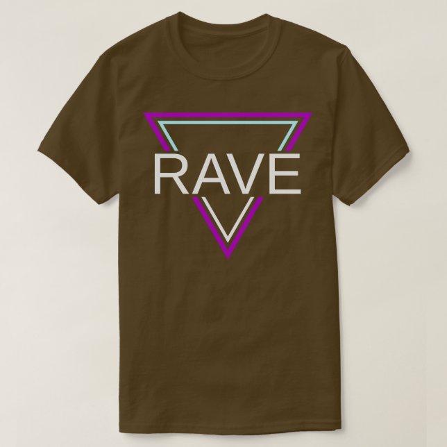 Rave Techno House Party EDM Festival Goa Electro 8 T-Shirt (Design Front)