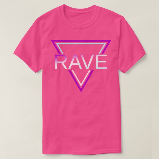 Rave Techno House Party EDM Festival Goa Electro T-Shirt (Design Front)