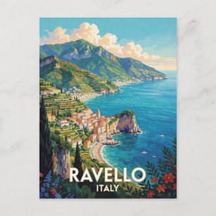 Ravello Italy Amalfi Coast Travel Scene 🌊 Postcard