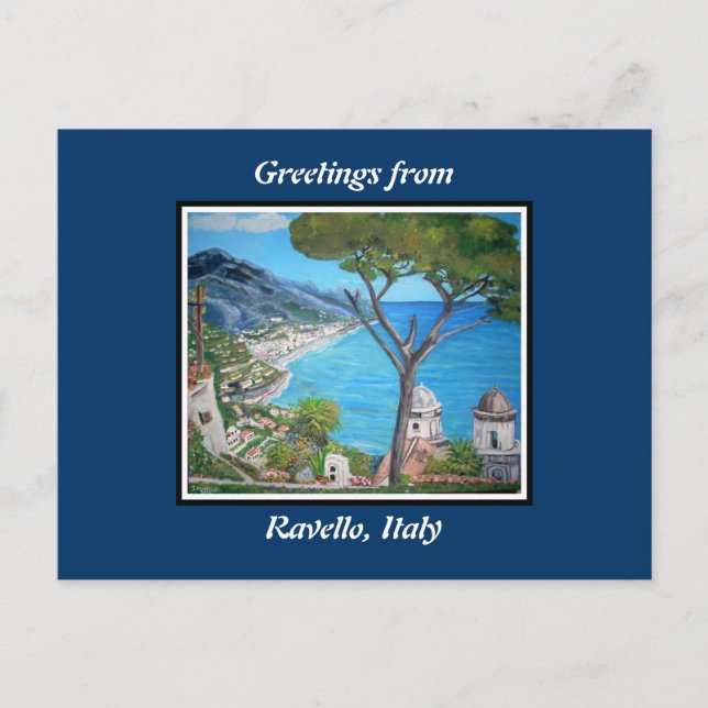 Ravello, Italy Postcard (Front)