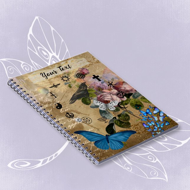 Raven and Butterflies Notebook (Creator Uploaded)