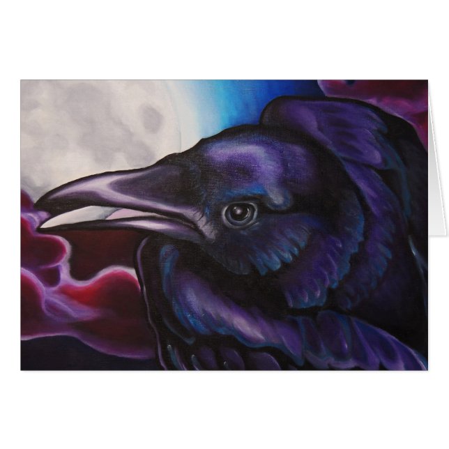 Raven and Moon (Front Horizontal)