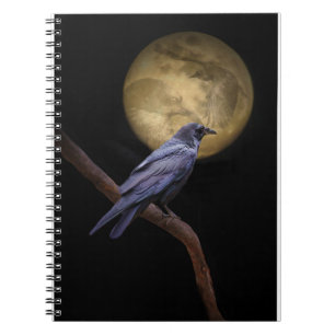 Raven and Moon Journalling Notebook