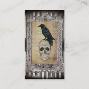 Raven and Skull Business Card