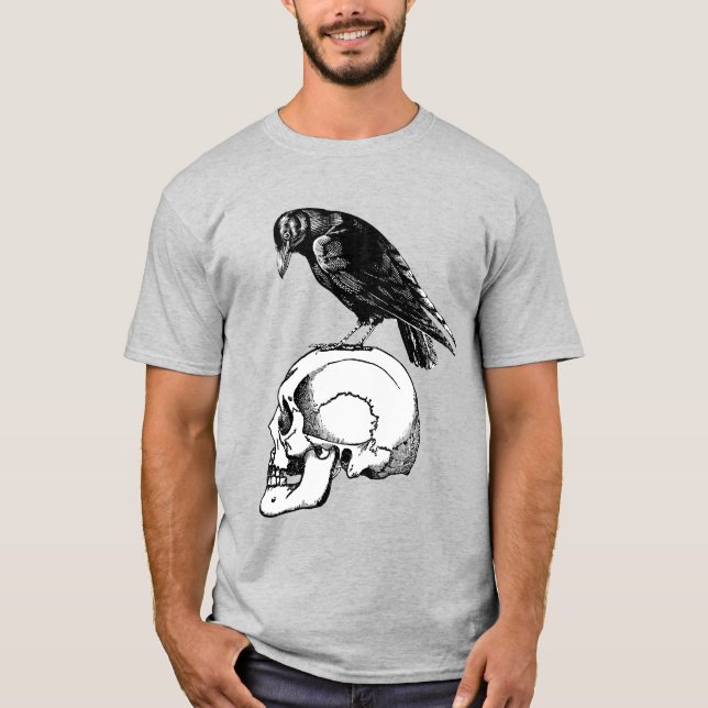 Raven and Skull T-Shirt (Front)
