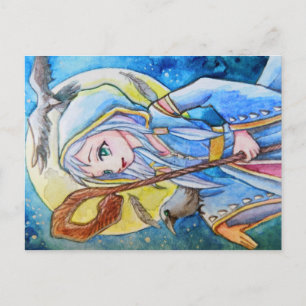 Raven and the Enchanter Postcard