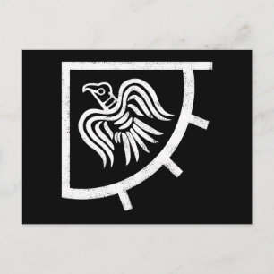 Raven Banner Viking Flag Postcard