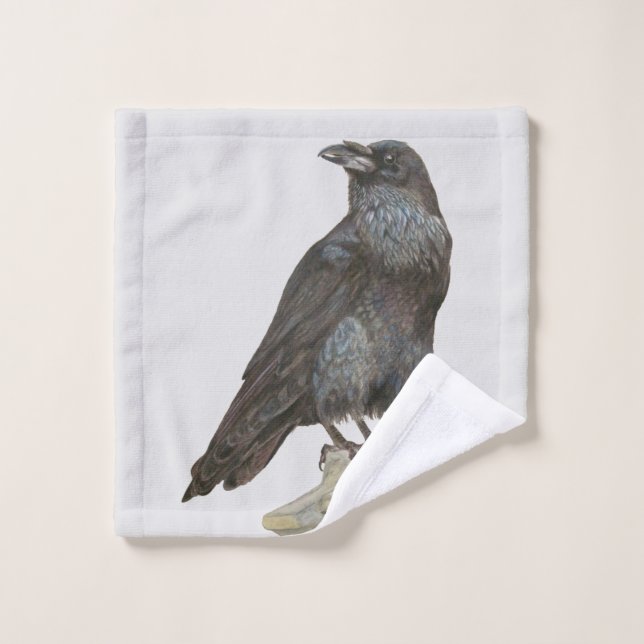 Raven Bath Towel Set (Wash Cloth)