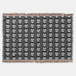 Raven Bird Blanket Spirit Animals Throw Blankets