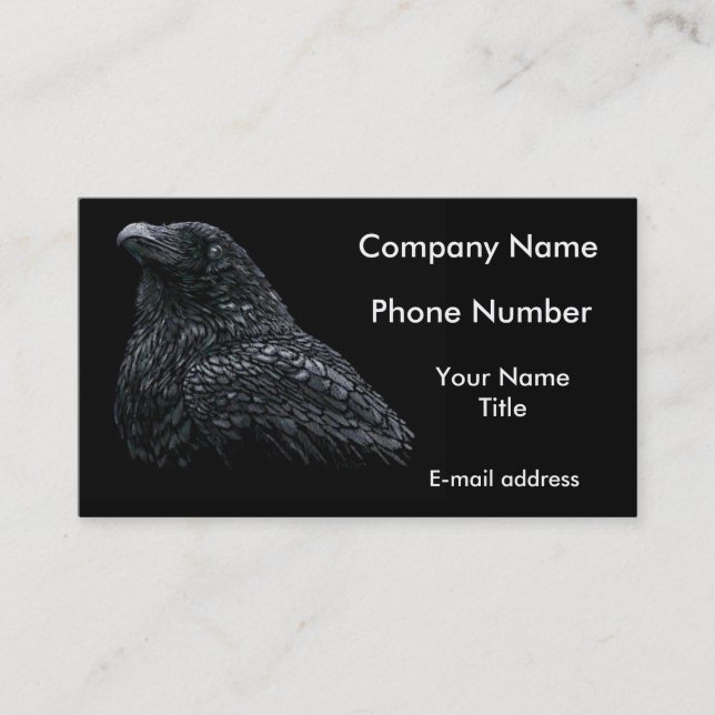 Raven Business Card (Front)