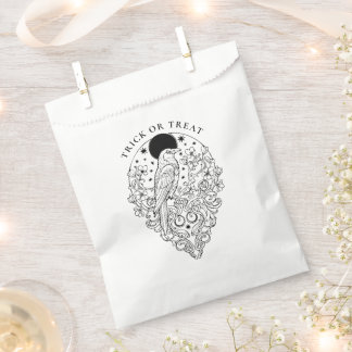 Raven Celestial Halloween Trick or Treat Favour Bags
