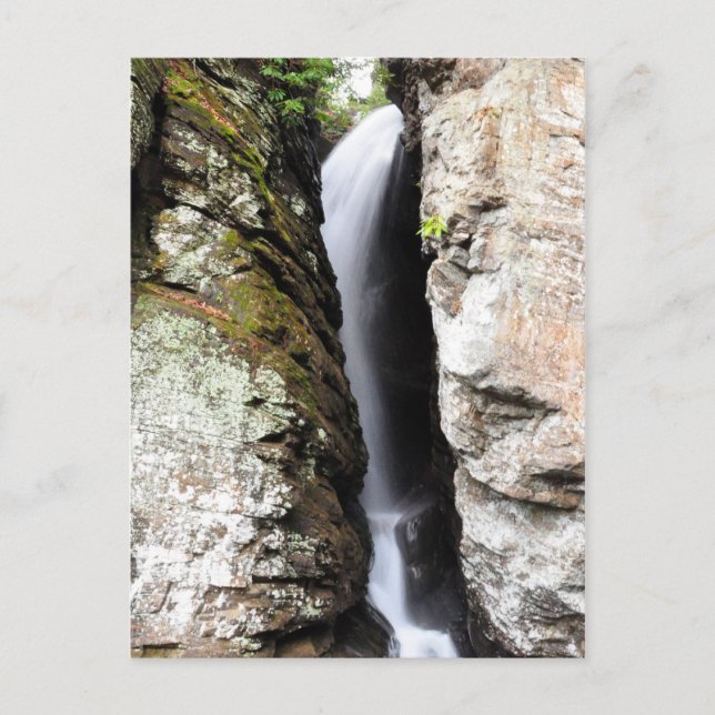 Raven Cliff Falls Waterfall Helen GA Postcard (Front)
